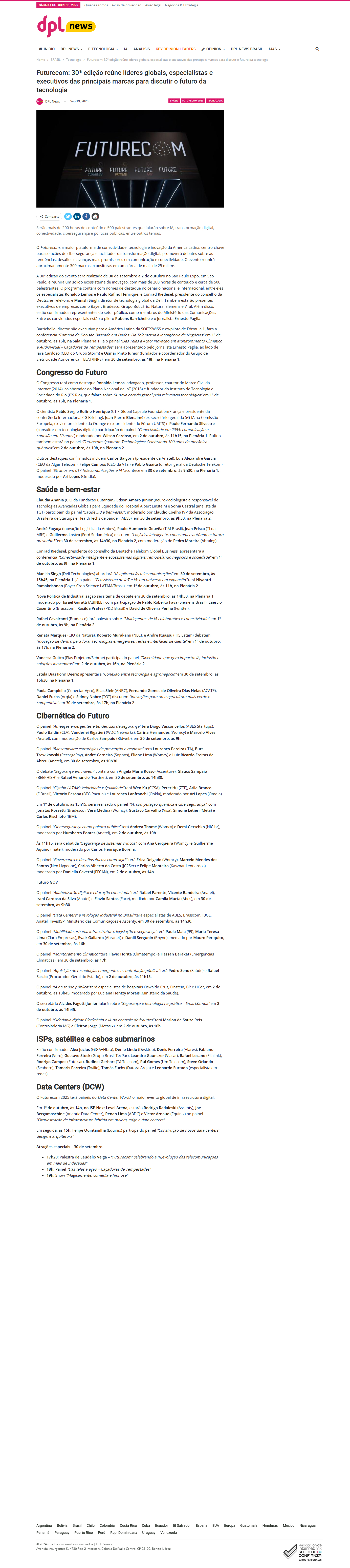 Futurecom - Iara Cardoso parte da programação