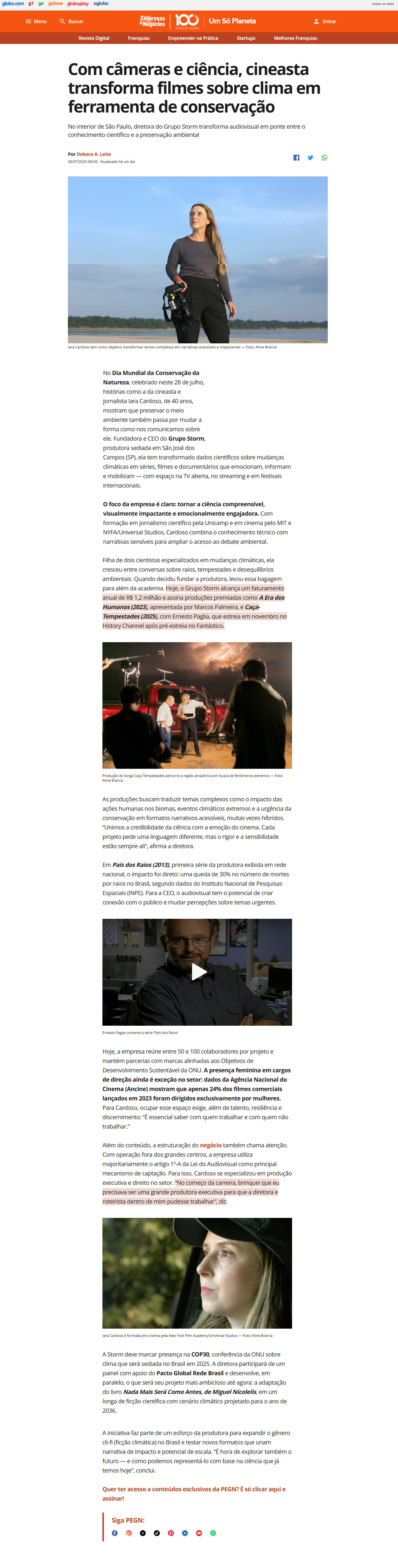 Pequenas Empresas & Grandes Negócios